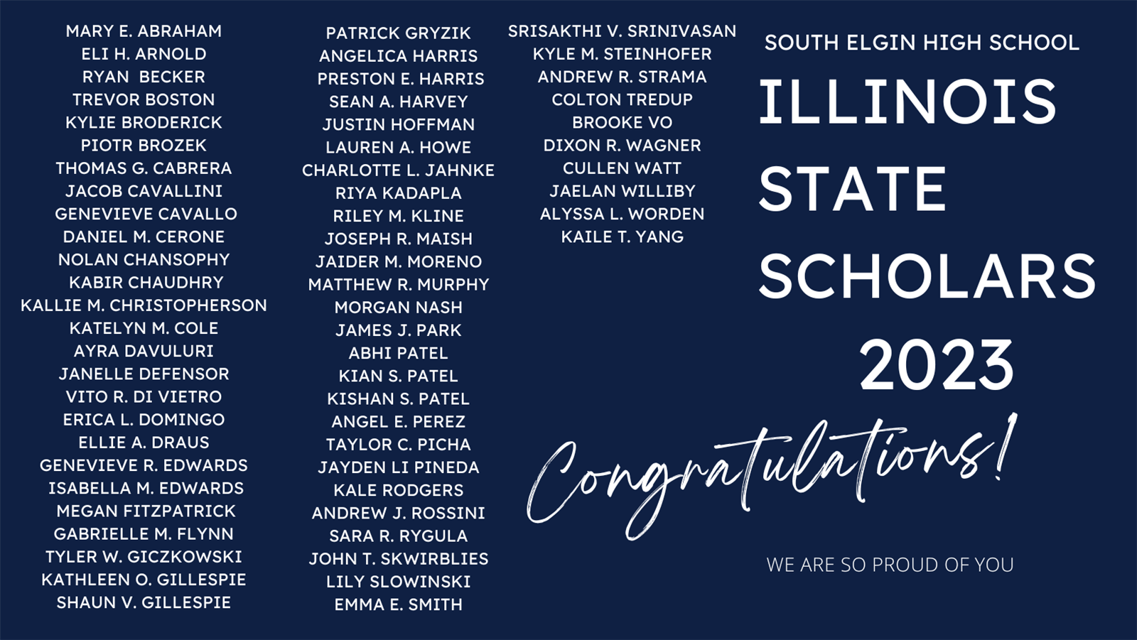 Illinois State Scholars